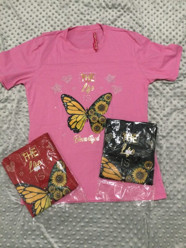 Blusa colombiana mariposas